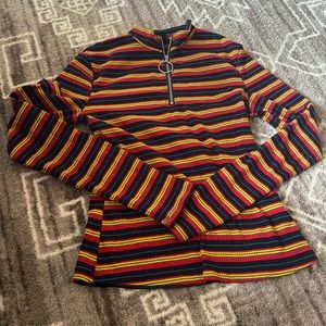 Long sleeve striped shirt